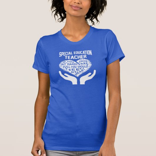 Speciaal onderwijsleraar t-shirt (Voorkant)