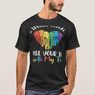 Speciaal onderwijzend leraar omdat je leven goed i t-shirt