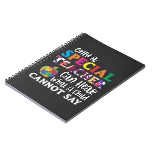 Speciaal onderwijzend leraar speciale Kinderen Notitieboek (Linkerzijde)