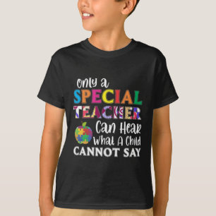 Speciaal onderwijzend leraar speciale Kinderen T-shirt