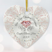 Speciaal ons eerste kersthuwelijk Ornament