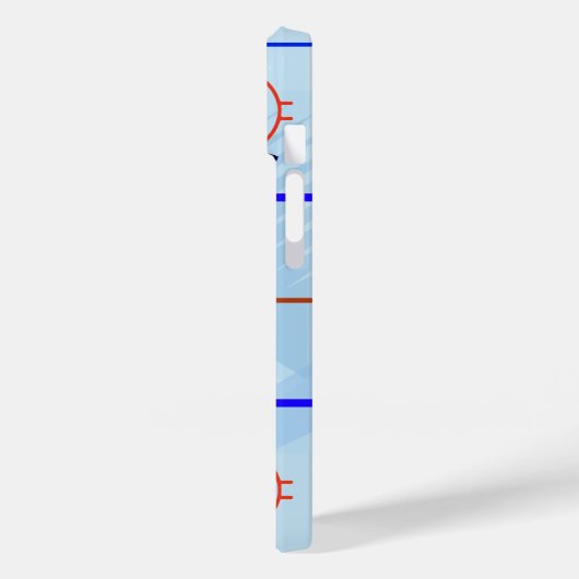 Speciaal ontwerp Ice Hockey Case-Mate iPhone Case (Achterkant / Links)