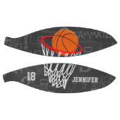 Speciaal ontwerp van basketbal en hoepel (Panelen)