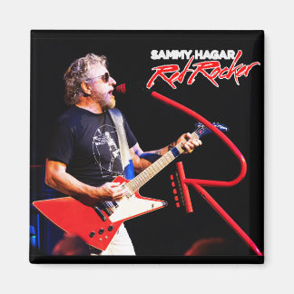 Speciaal ontwerp van collectie sammy hagar band po magneet