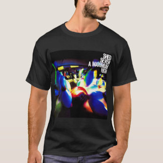 Speciaal ontwerp van collectie Shed Seven band pop T-shirt