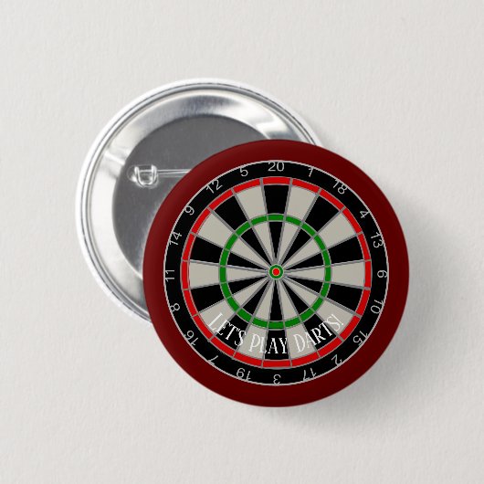 Speciaal ontwerp van dartboard Button (Voorkant /achterkant)