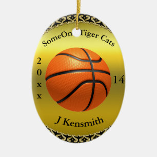 Speciaal ontwerp van de Basketball Champions Leagu Keramisch Ornament