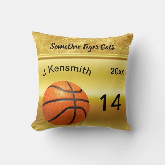 Speciaal ontwerp van de Basketball Champions Leagu Kussen (Voorkant)
