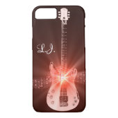 Speciaal ontwerp van gitaarthema Case-Mate iPhone case (Achterkant)