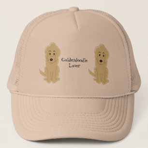 Speciaal ontwerp van Goldendoedel Trucker Pet