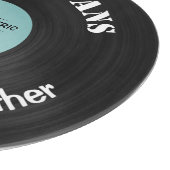 Speciaal ontwerp van het album van Music Retro Snijplank (Hoek)