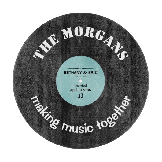 Speciaal ontwerp van het album van Music Retro Snijplank (Voorkant)