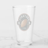 Speciaal ontwerp van het Football Glas (Achterkant)