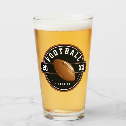 Speciaal ontwerp van het Football Glas (Voorkant gevuld)