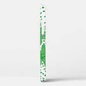 Speciaal ontwerp van het groene plattegrond Case-Mate iPhone case (Achterkant / Links)