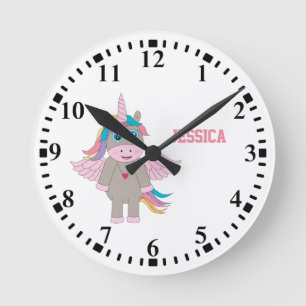 Speciaal ontwerp van kabelregenboog ronde klok