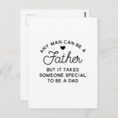 Speciaal ontwerp van papa-offerte briefkaart (Voorkant / Achterkant)