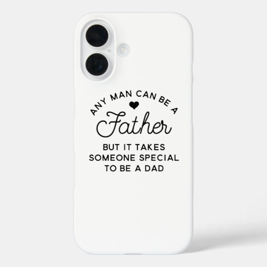 Speciaal ontwerp van papa-offerte Case-Mate iPhone case (Achterkant)