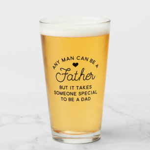 Speciaal ontwerp van papa-offerte glas