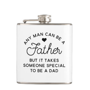 Speciaal ontwerp van papa-offerte heupfles