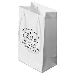 Speciaal ontwerp van papa-offerte klein cadeauzakje