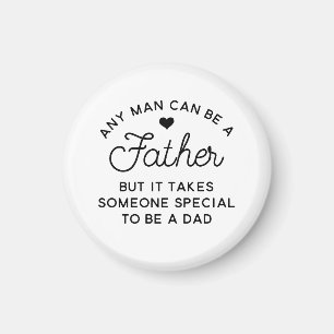 Speciaal ontwerp van papa-offerte magneet