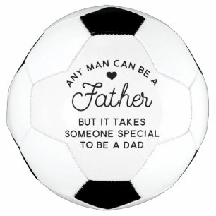 Speciaal ontwerp van papa-offerte voetbal