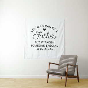 Speciaal ontwerp van papa-offerte wandkleed