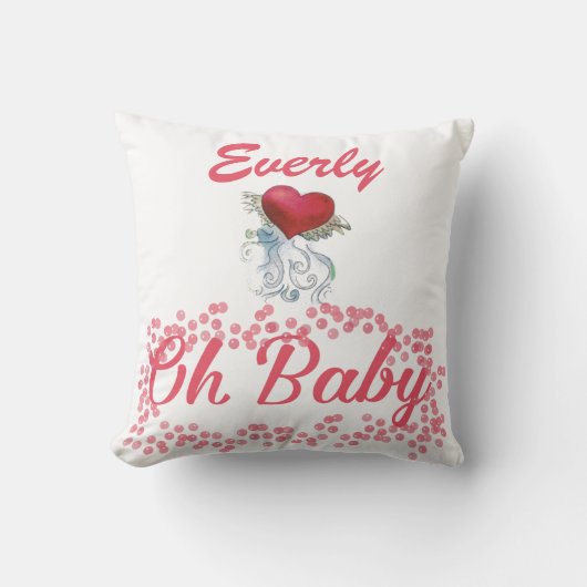 Speciaal ontwerp voor het rode meisje met scharnie kussen (Voorkant)