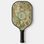 Speciaal ontwerp William Morris Pattern Pickleball Paddle (Voorkant)