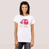 Speciaal ontworpen Retro-ontwerpcaravan Eigenaar-T T-shirt (Voorkant volledig)