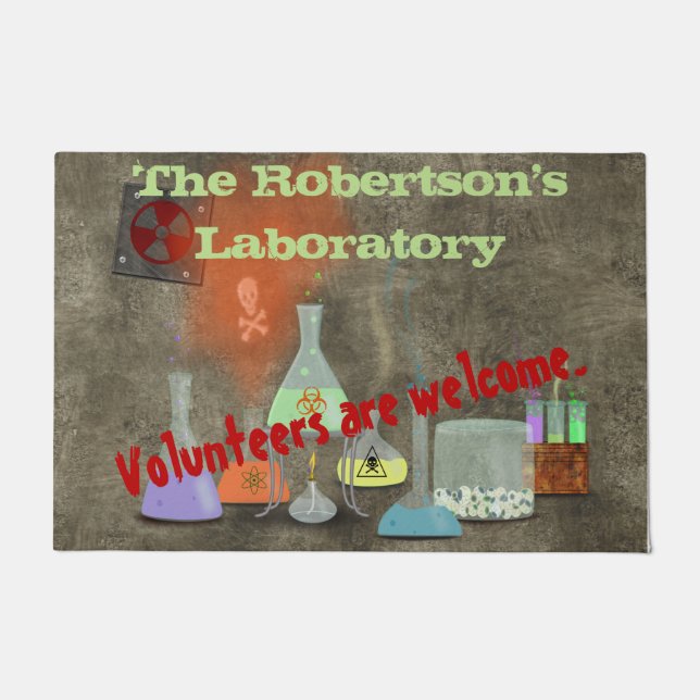 Speciaal op Creepy Lab Doormat Deurmat (Voorkant)