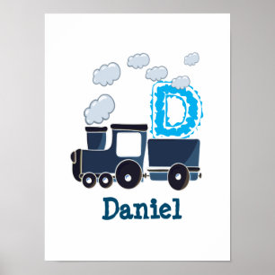Speciaal op maat gesneden nergernaam voor jongen poster