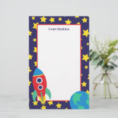 Speciaal op ruimteraketten afgestemde kantoorappar (Staand voorkant)