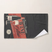 Speciaal op wijn gerichte ijskast voor flessengte bad handdoek (Handdoek)