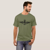 Speciaal operationeel commando van Noorwegen T-shirt (Voorkant volledig)