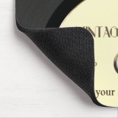 Speciaal opgenomen -microfoonvinylplaat muismat (Hoek)