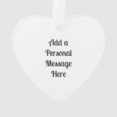 Speciaal Oranje kat met Poinsettia Kerstmis Ornament (achterkant)