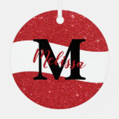 Speciaal ornament van glitterkeramiek (Achterkant)