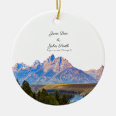 Speciaal Ornament van Rustic Mountain (Voorkant)