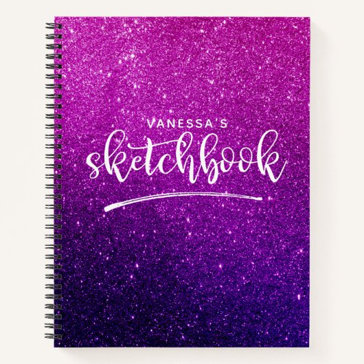 Speciaal Paars-roze handboek Notitieboek (Voorkant)
