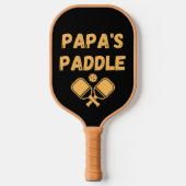 Speciaal Papa's Pickleball Paddle (Voorkant)