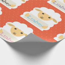 Speciaal papier voor elke naam kleine lampverpakki