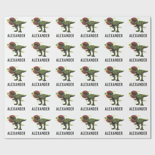 Speciaal papier voor het oppakken van dinosaurus (Vlak)