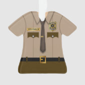 Speciaal park Ranger Uniform Ornament (voorkant)