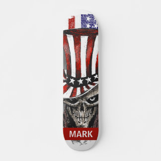 Speciaal patriottisch-Amerikaanse vlag Skateboard