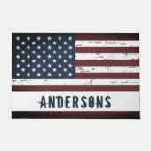 Speciaal patriottische naam Verenigde Staten Ameri Deurmat (Voorkant)