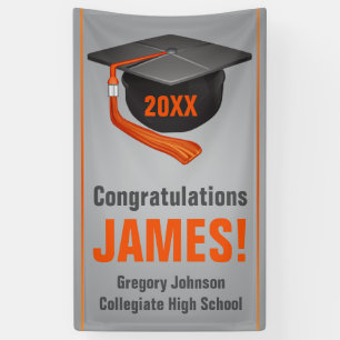 Speciaal Pet van de Banner van het Afstuderen van 