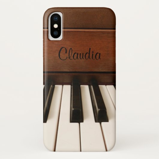 Speciaal Piano Music iPhone X-Hoesje Case-Mate iPhone Case (Achterkant)