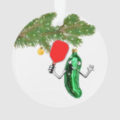 Speciaal Pickleball Collectible Ornament (achterkant)